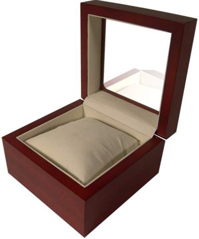   Watch Box for 1 Watch with wooden window 