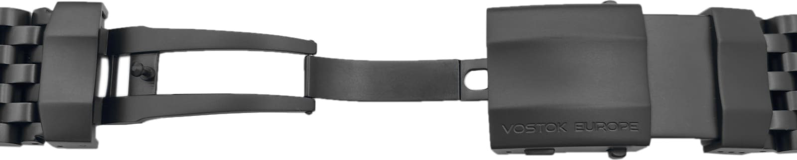  Original Vostok Europe stainless steel bracelet black 