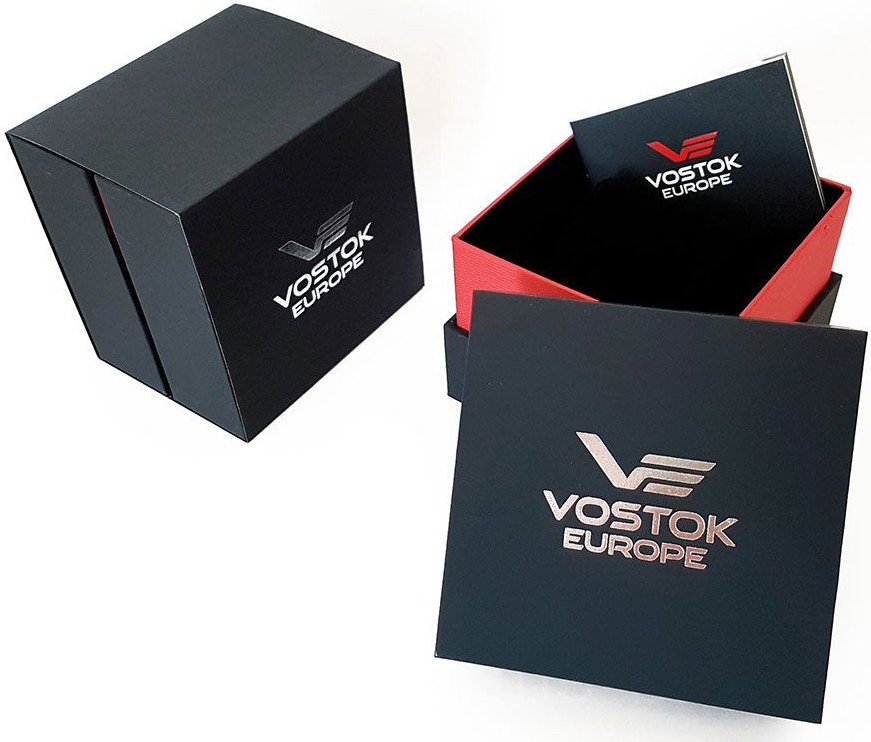  Vostok Europe GAZ-14 World Timer Alarm black case 