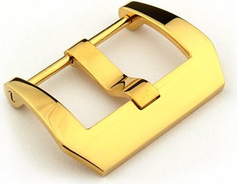  V-Form Wide golden buckle for screws 