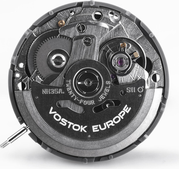  Vostok Europe Almaz automatic PVD white dial 