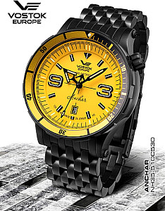  Vostok Europe Anchar Automatic pvd black steel 