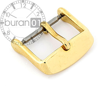   Gold buckle for watchband 