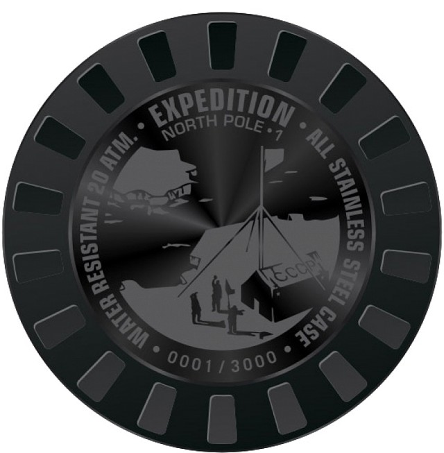  Vostok Europe Expedition Nordpol 01 mit Stahlband PVD 