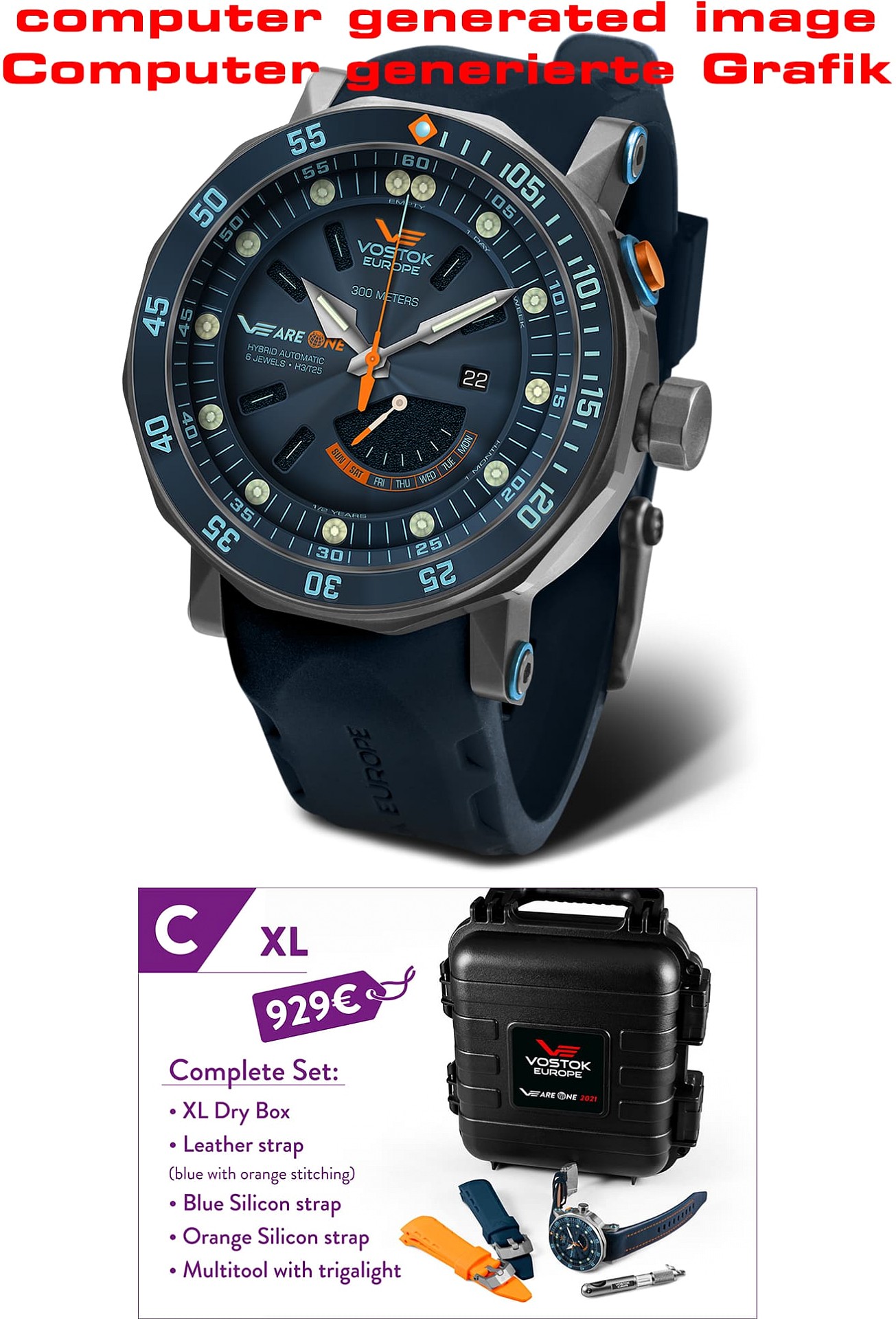  Vostok Europe VEareONE 2021 Special Edition PX84-620H658 - C-XL 
