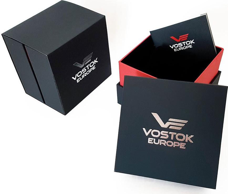  Vostok Europe Space Race Chronograph braun Ziffernblatt 