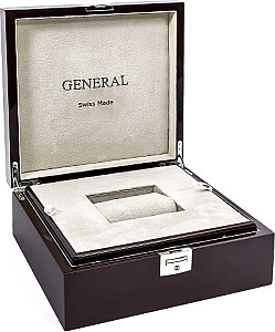  General XL Uhrenbox für 1 Uhr aus Holz 
